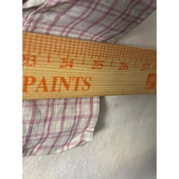 Bonobos Mens Slim Fit Button-Up Shirt Pink & Gray Plaid Size M Cotton - Picture 5 of 8